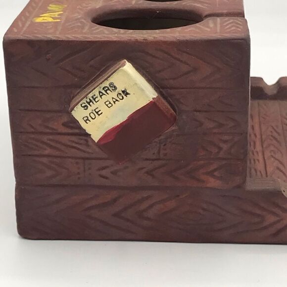 Ceramic Outhouse Commode Ashtray Rumpus Room Original by St Pierre & Patterson - Picture 11 of 16